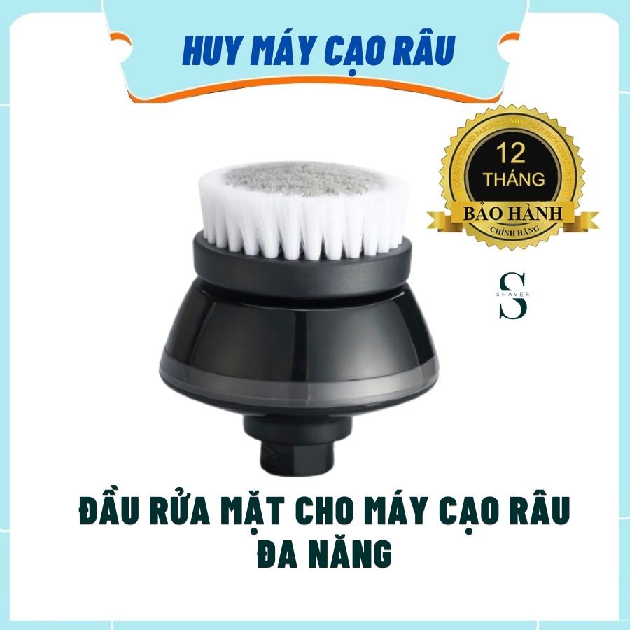 Đầu rửa mặt, massa mặt dành cho máy cạo râu đa năng, phụ kiện máy cạo râu thông minh SHAVER LUXURY