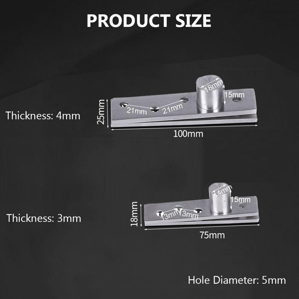 Bản Lề Cửa Tủ Bằng Thép Không Gỉ 75mm 100mm Chất Lượng Cao
