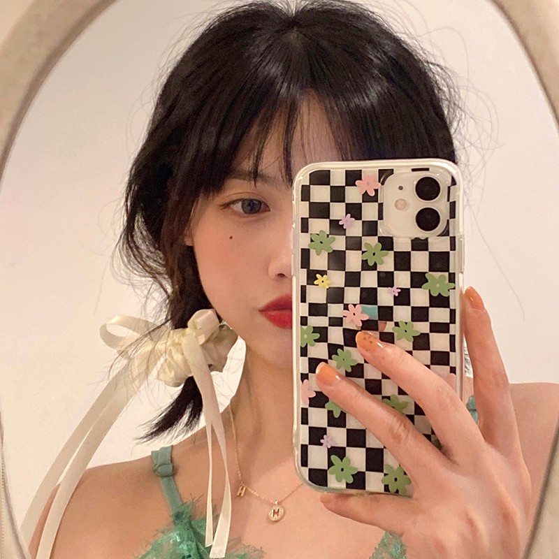 Scrunchies Cột Tóc Buộc Tóc LIN Đính Nơ Sang Trọng
