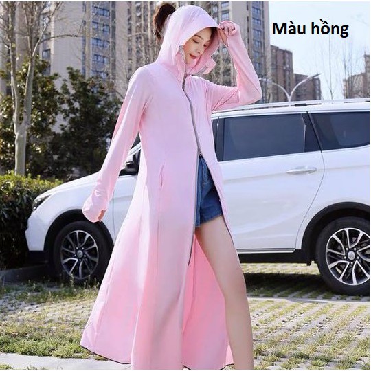 CN9662 - Áo chống nắng nữ toàn thân dáng dài cao cấp hàng nhập 40-70kg