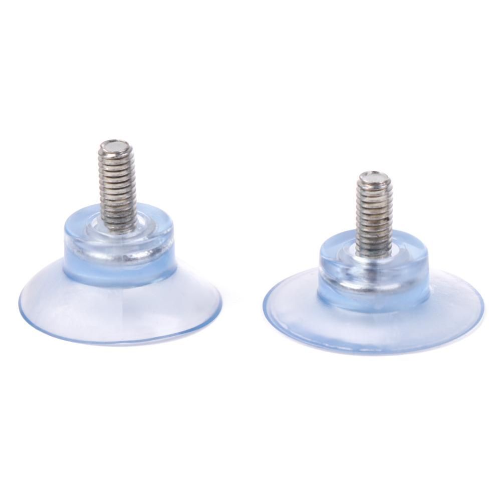 Set 10 móc treo đồ trong suốt có cốc hút gắn tường nhà tắm/ phòng bếp
