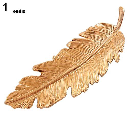 Trâm càng cua hình chiếc lá cổ điển cho nữ