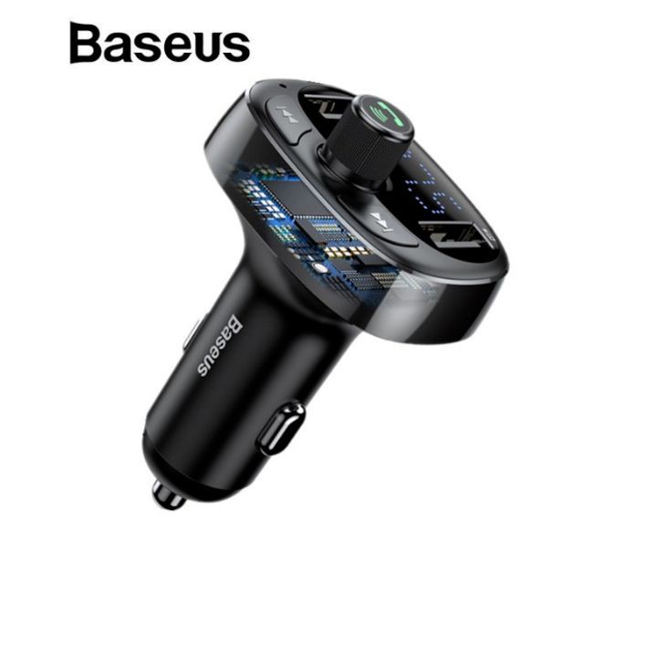 Tẩu nghe nhạc trên ô tô nhãn hiệu Baseus CCALL-TM01 - Hàng chính hãng