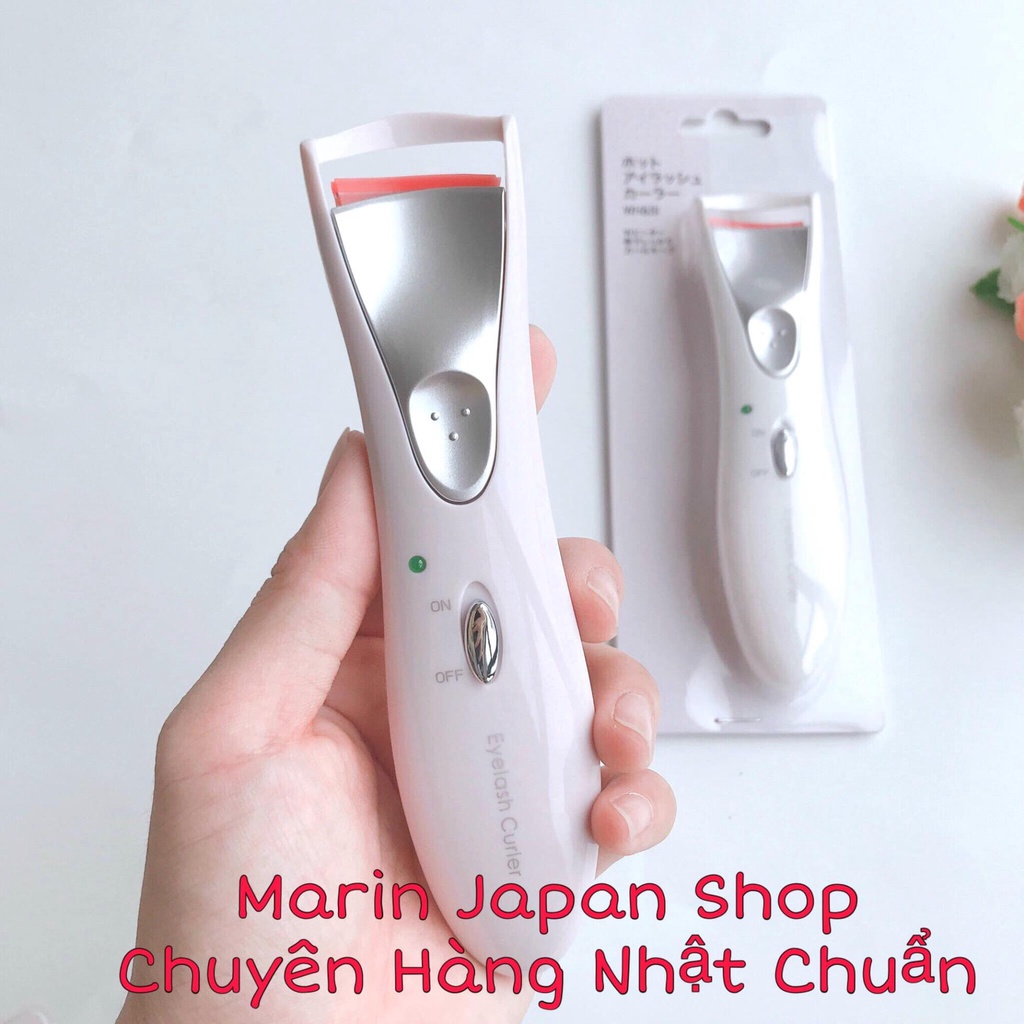 (Hàng Nhật ) Máy bấm cong mi bằng nhiệt nóng lên Heated Eyelash Curler  hàng nội địa Nhật Bản