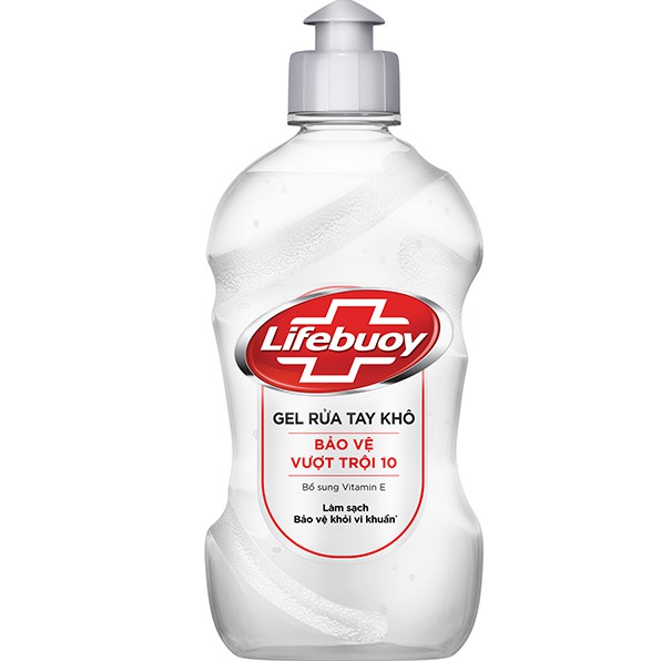 Gel rửa tay kho Lifebouy bảo vệ vượt trội 235ml