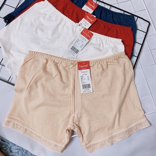 Quần Mặc váy cotton phối ren hàng xịn(có size đại xxxl, quần váy bigsize)(QV3) [Rẻ vô địch] [Chính hãng]