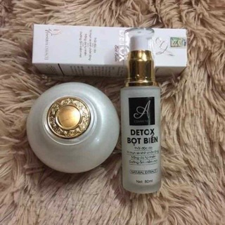 Hàng chính hãng ] combo face pháp + detox bọt biển
