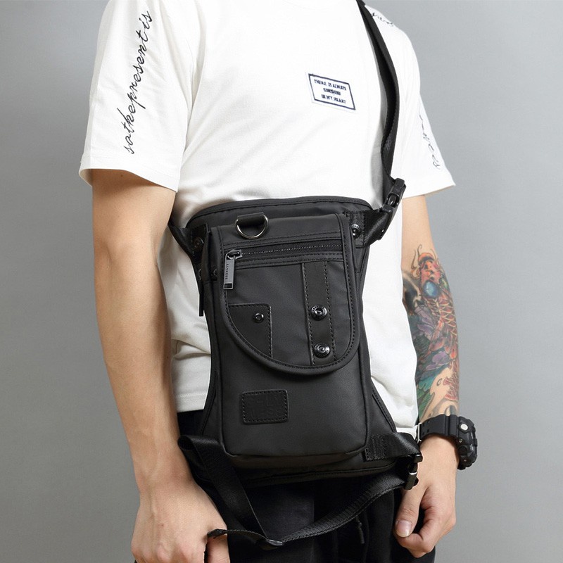 Túi LEACAT đeo chéo đeo hông chống nước dành cho nam đi xe máy