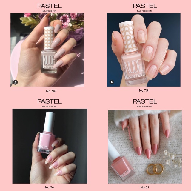 BST Sơn móng tay PASTEL “NUDE NAILS MADE YOUR DAY”