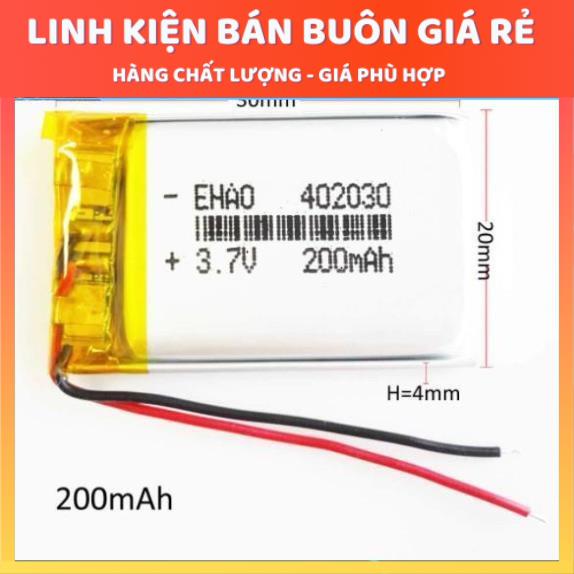 Pin Li-Po Lithium 3.7V Dung Lương Từ 40-1600mAh dành cho Tai nghe - Loa - Camera hành trình