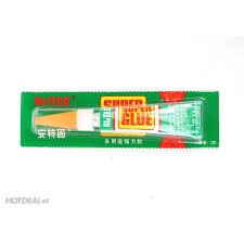 Keo dán đa năng Super Glue Đức Anh - dán siêu chắc- tuýp 3gr freeship có video kèm ảnh thật