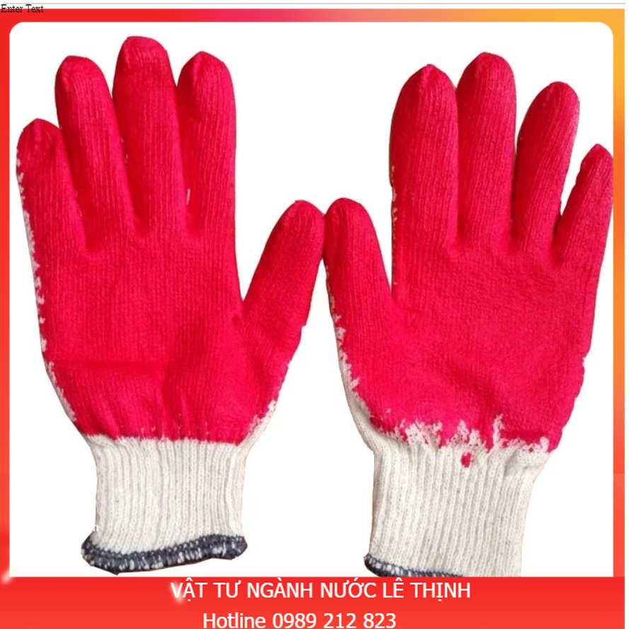 Găng Tay Vải, Găng Tay Bảo Hộ Chất Liệu Vải Sợi Dùng để Làm Việc, Tăng độ Bám, Chống Trơn Trượt Phủ Sơn