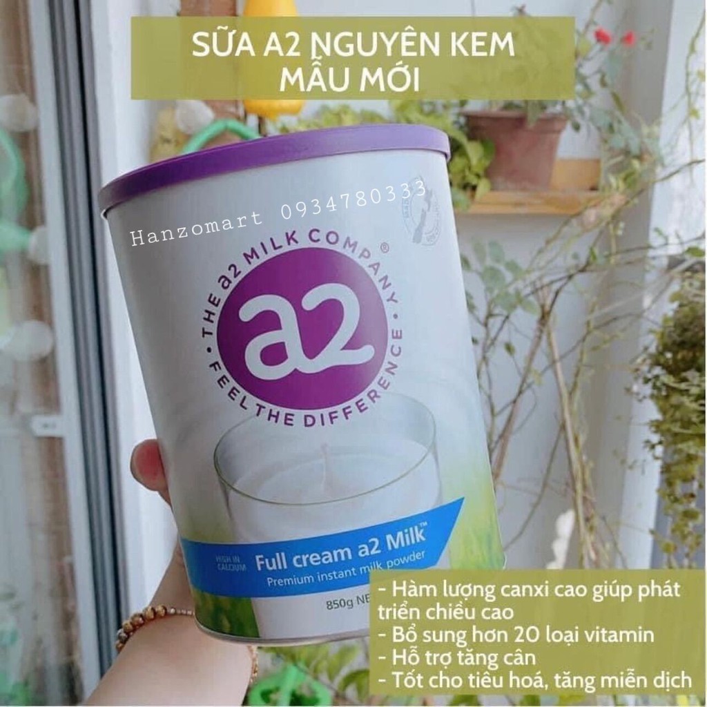 Sữa tươi A2 Nguyên Kem Full Cream Úc 1kg