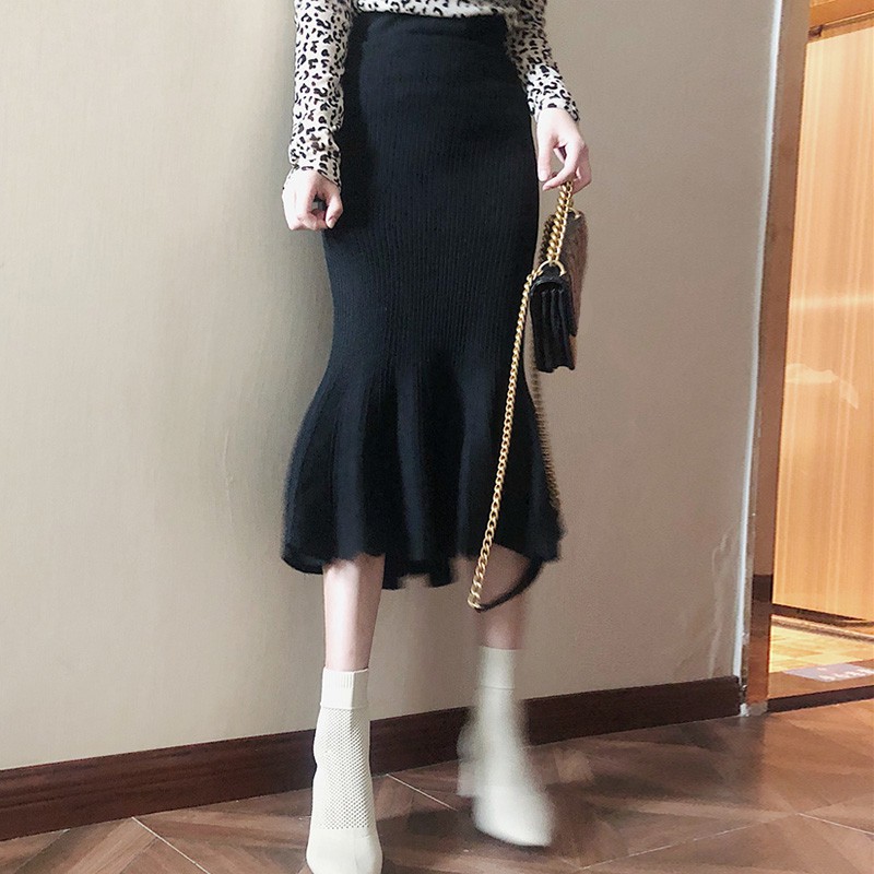 [Order] CHÂN VÁY LEN GÂN ĐUÔI CÁ ULZZANG
