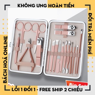 [Hàng Loại 1] Bộ Cắt, Bấm Dũa Móng Tay, Bộ Dụng Cụ Bấm Móng Tay 18 món