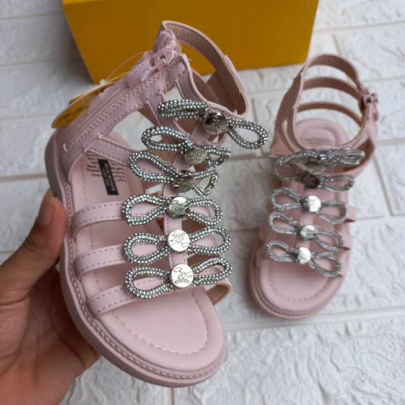 Sandal bé gái.Giày sandal chiến binh cao cổ cá tính cho bé gái mền nhẹ êm chân