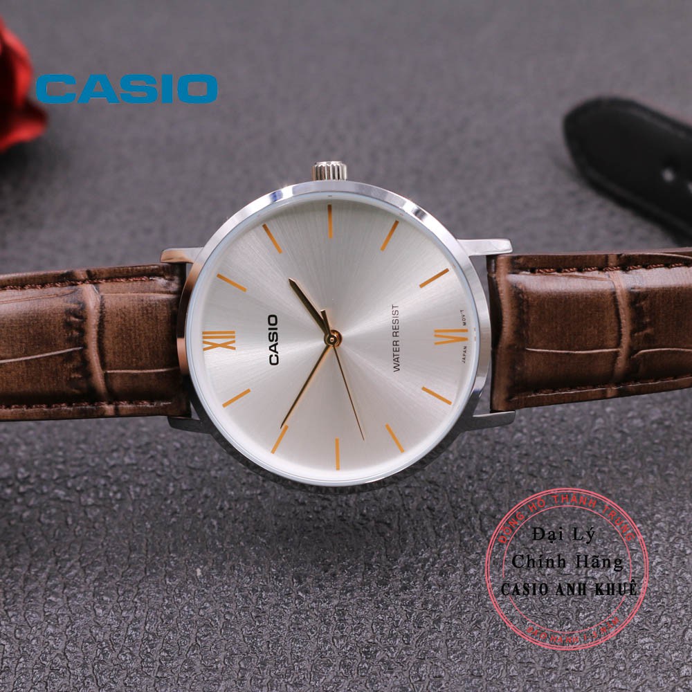 Đồng hồ nam Casio MTP-VT01L-7B2UDF dây da