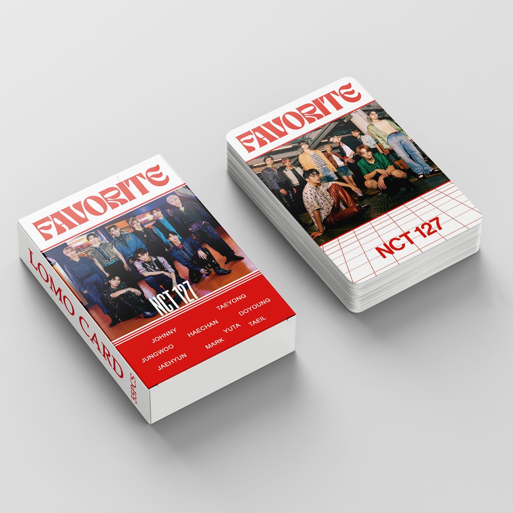 Set 55 Tấm Thẻ Ảnh Nhóm Nhạc NCT 127