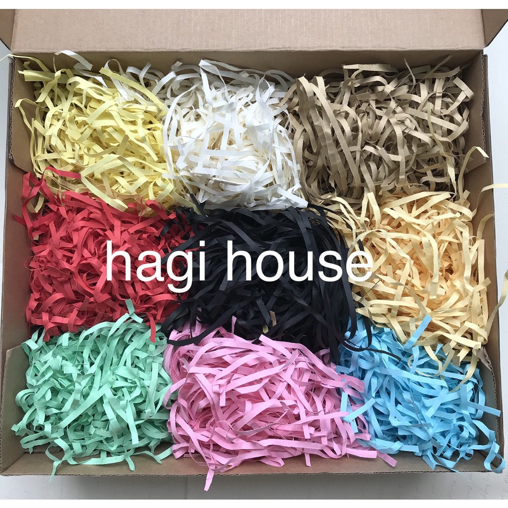 100g rơm lót hộp quà, giấy vụn lót hộp