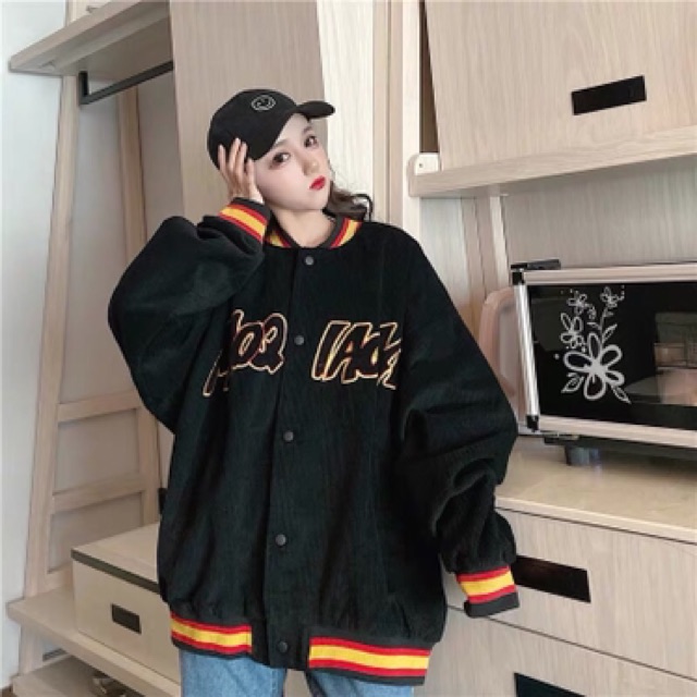 ÁO KHOÁC BÓNG CHÀY ULZZANG K02 (ảnh thật phía cuôi) | BigBuy360 - bigbuy360.vn