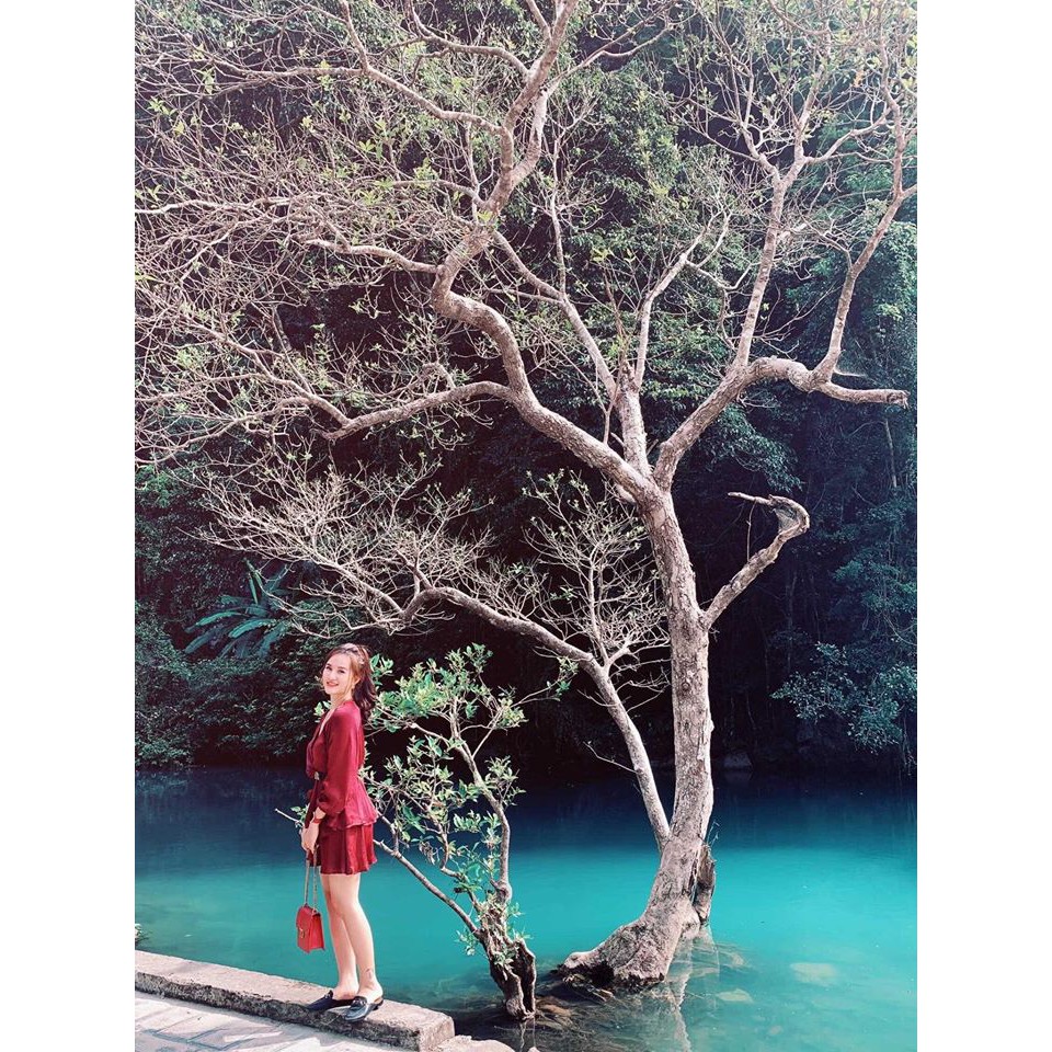 Váy LỤA NHUNG PHỐI TẦNG Siêu đẹp