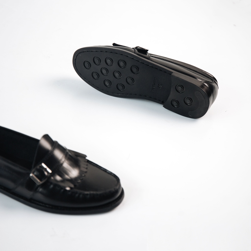 Giày Tây Cao Cấp THE DON BUCKLE LOAFER - Da Bò Ý Lót Trong Da Bò Mộc - Thương hiệu Be Classy