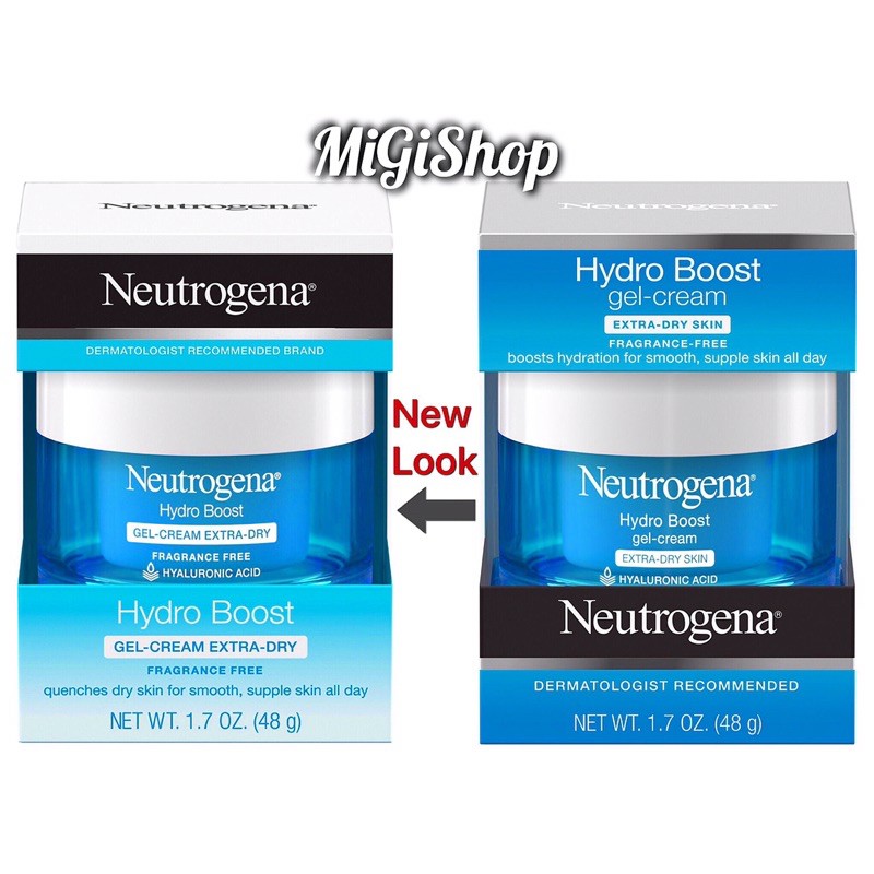 [Hàng Mỹ] Kem Dưỡng Ẩm Neutrogena Hydro Boost Gel Cream/Water Gel 48g