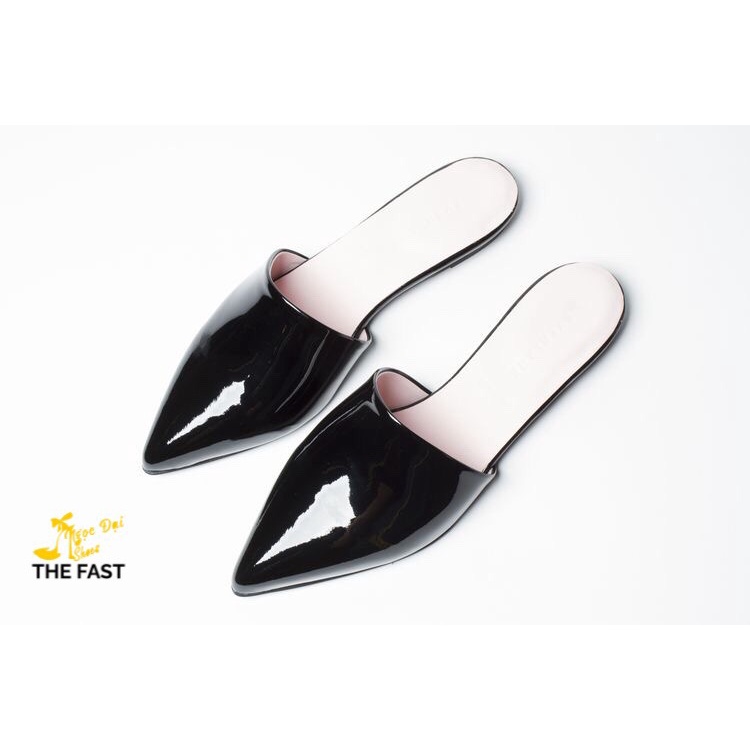 [Free Ship] giày sabo thấp 1 cm mũi nhọn thời trang mới TT99