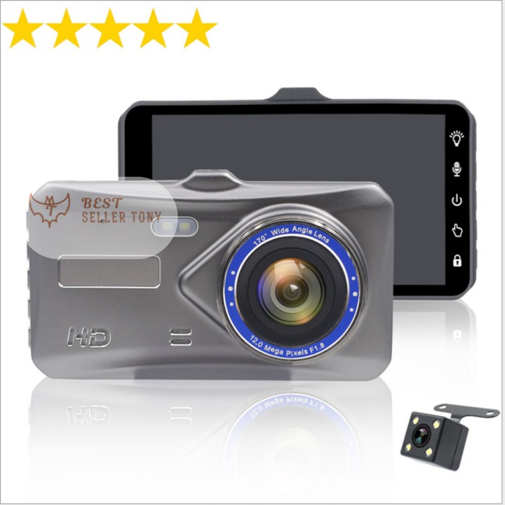 Máy Quay hành Trình Cho Ô tô ⚽FreeShip⚽Màn hình cảm ứng 4inch kèm thẻ 32GB | BigBuy360 - bigbuy360.vn