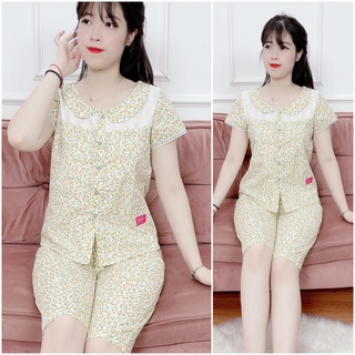 đồ bộ mặc nhà chất thô mềm thoáng mát