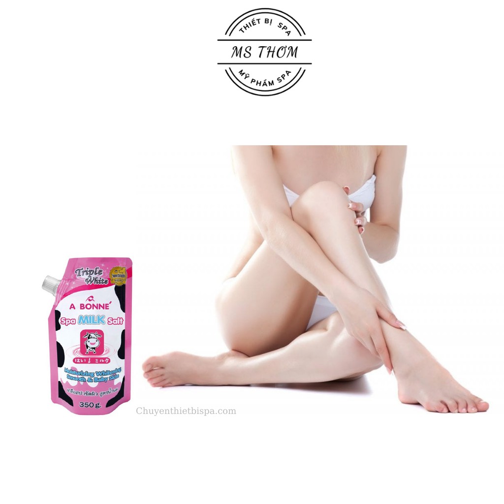 Muối tắm sữa bò tẩy tế bào chết Abonne Thái Lan 350g | BigBuy360 - bigbuy360.vn