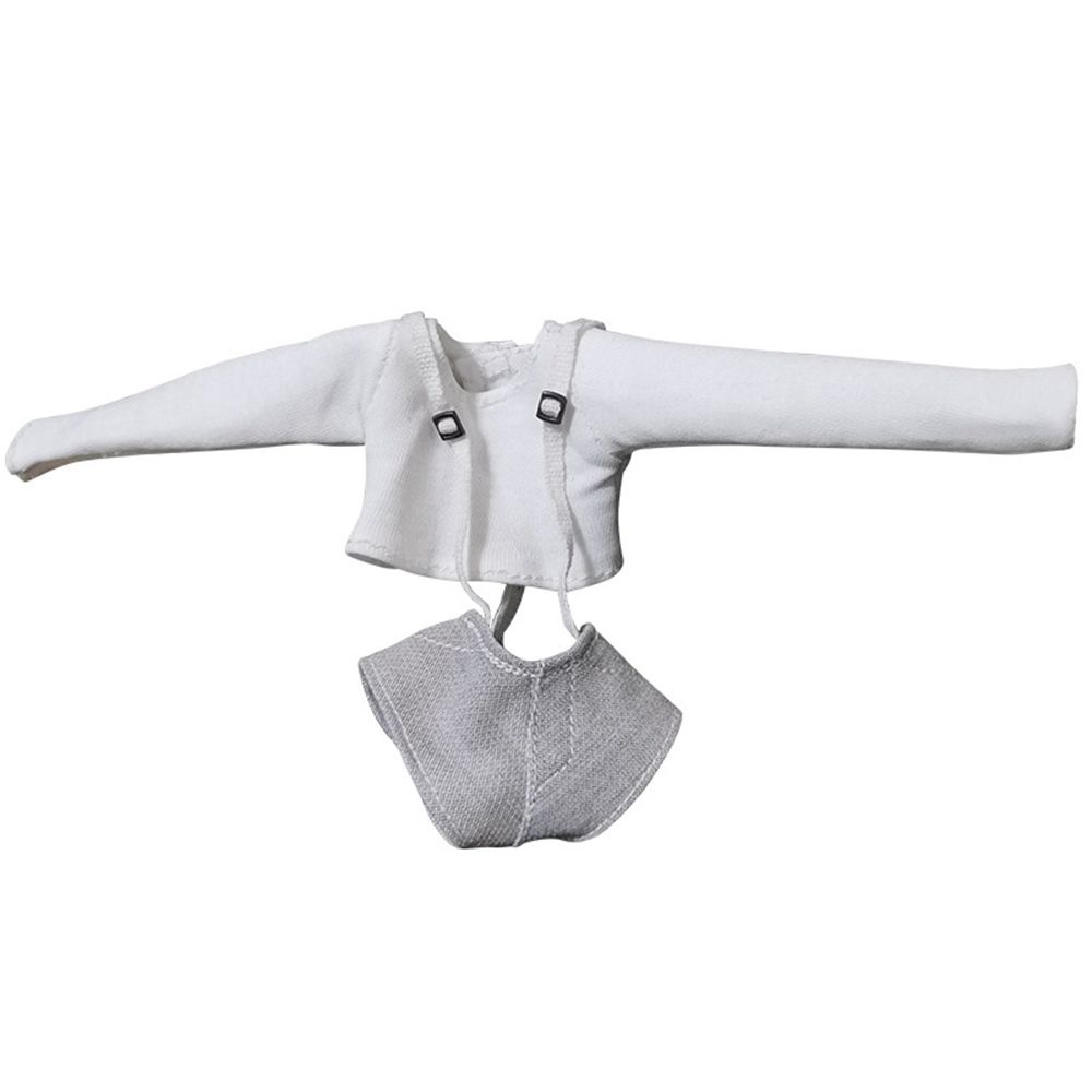 Bộ áo khoác jean + quần short da nhiều kiểu dáng tỉ lệ 11.5&quot; dành cho búp bê 1/6 (có bán lẻ)