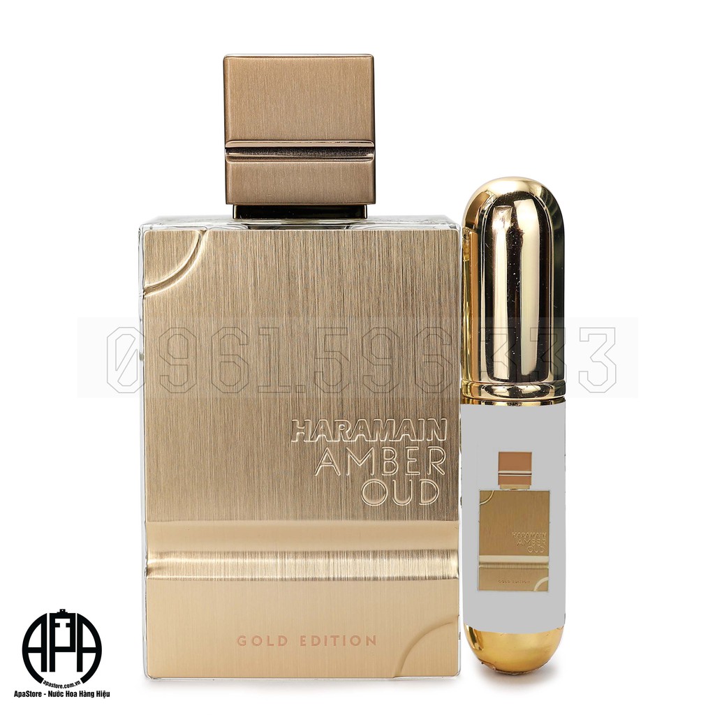 Nước Hoa Nam Al Haramain Amber Oud Gold EDP Chai 10ml | WebRaoVat - webraovat.net.vn