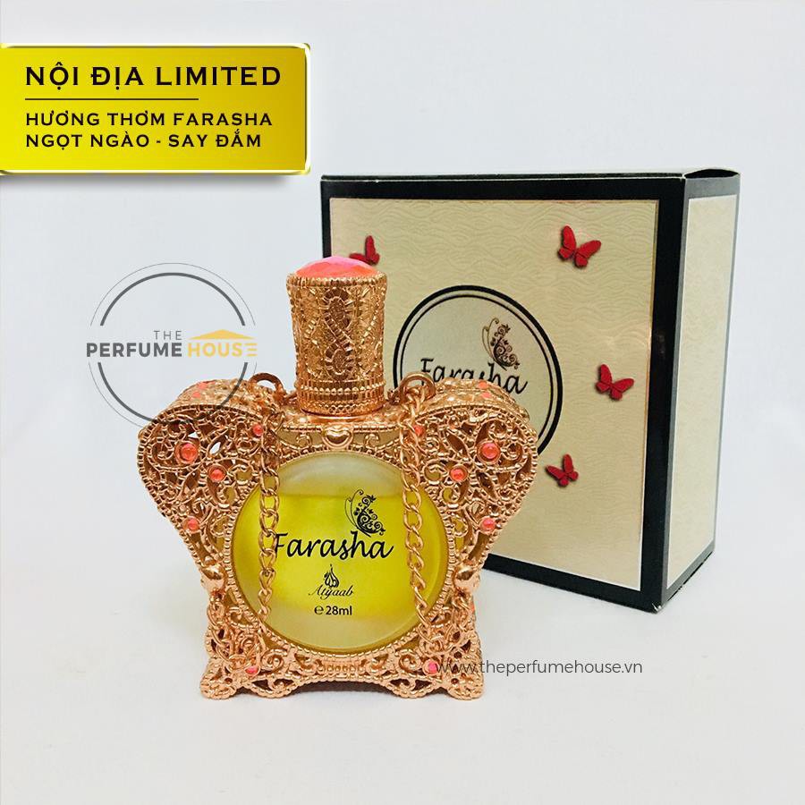 Tinh Dầu Dubai Chính Hãng Nữ Cá Tính, Thu Hút Farasha 28ml. Giao hàng nhanh tại TP Hồ Chí Minh | BigBuy360 - bigbuy360.vn