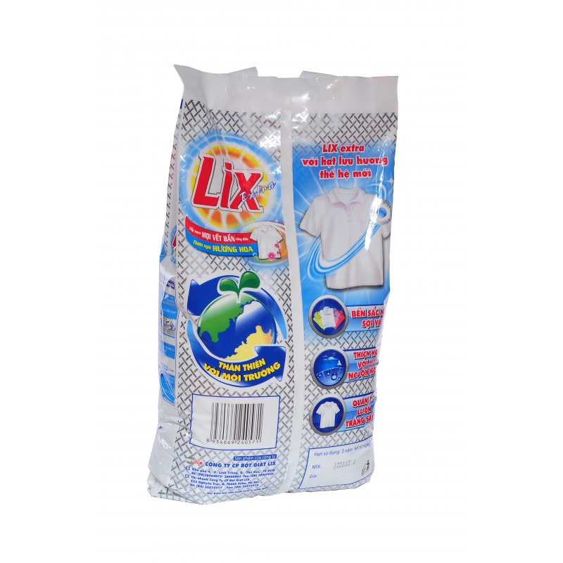 Bột giặt Lix hương Hoa (trắng) - 9kg