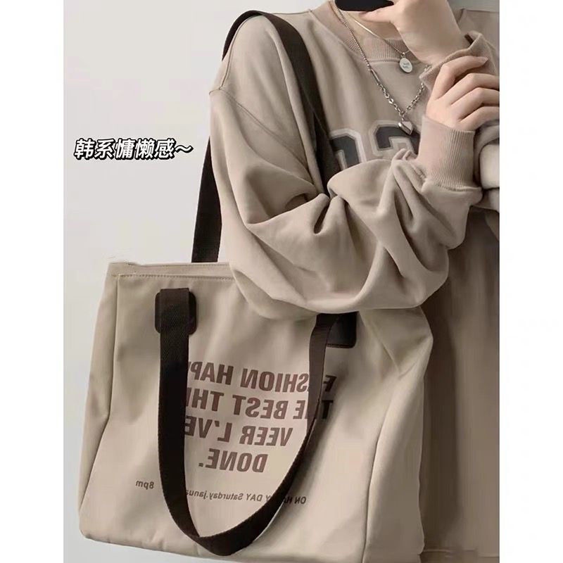 Túi Xách Canvas Thời Trang Hàn Quốc 2022 Dành Cho Nữ