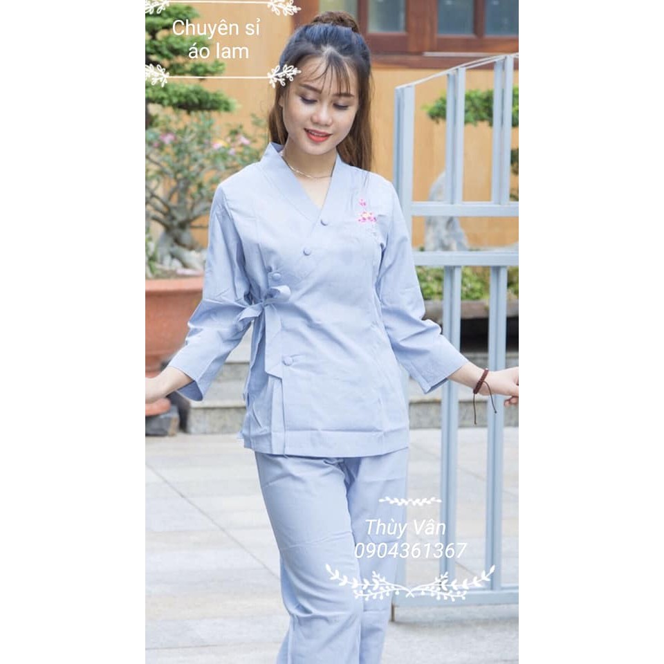 Đồ lam đi chùa LOẠI 1 Sale sập sàn