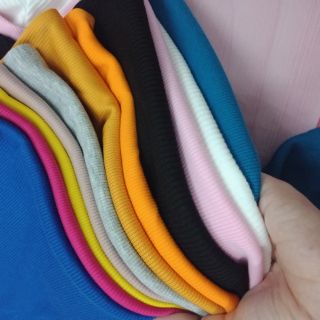 Áo trễ vai thun gân