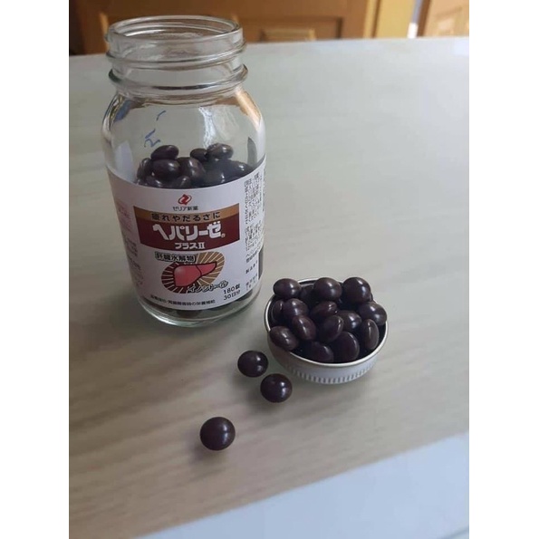 「Mô-Mô-Shop」 Viên uống thải độc gan trắng Hepalyse Plus II và EX Nhật bản 180 viên dạng Hộp  Nhật Bản