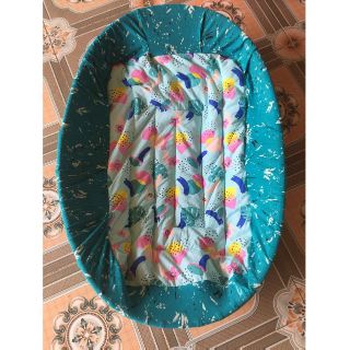 Nôi tre 85x55 kèm nệm lót nôi