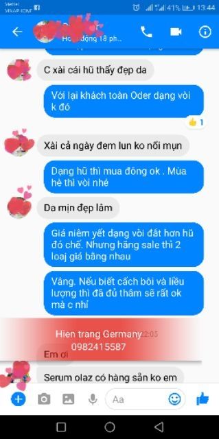 (Gom sale 30%) kem dưỡng vòi Olaz 7in1 Đức