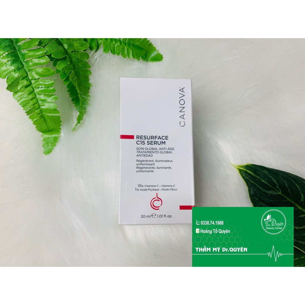 [CHÍNH HÃNG]CANOVA SERUM VITAMIN C15  trắng da mờ nám mờ vết thâm dưỡng da trẻ hóa da bảo vệ da CHUYÊN BIỆT | BigBuy360 - bigbuy360.vn