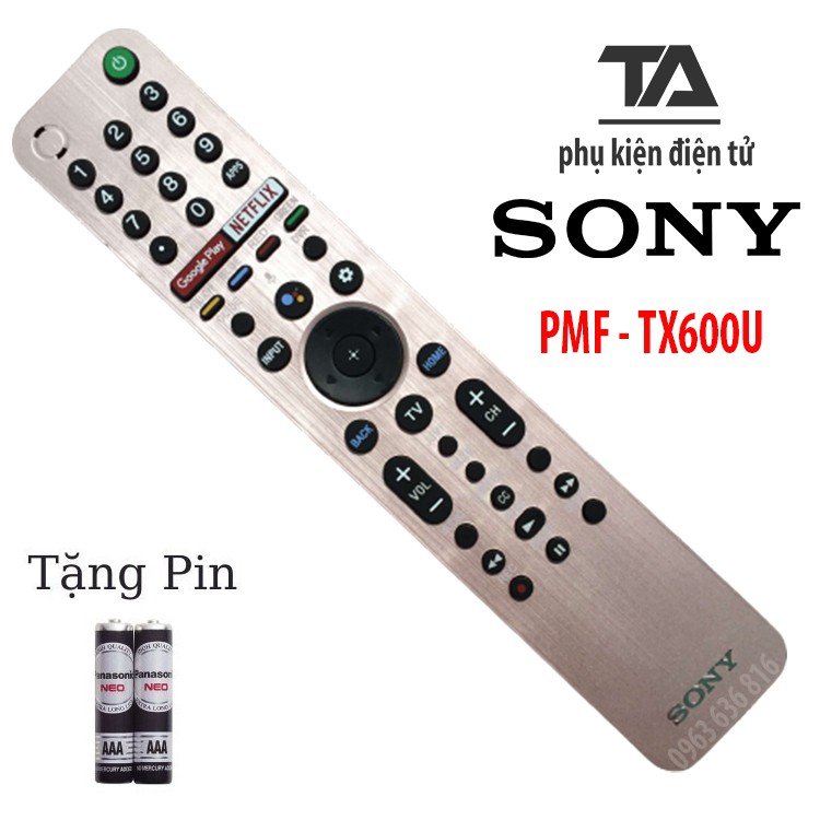 [ FREESHIP 50K ] Remote Điều khiển tivi Sony giọng nói RMF TX600U - Hàng Tốt