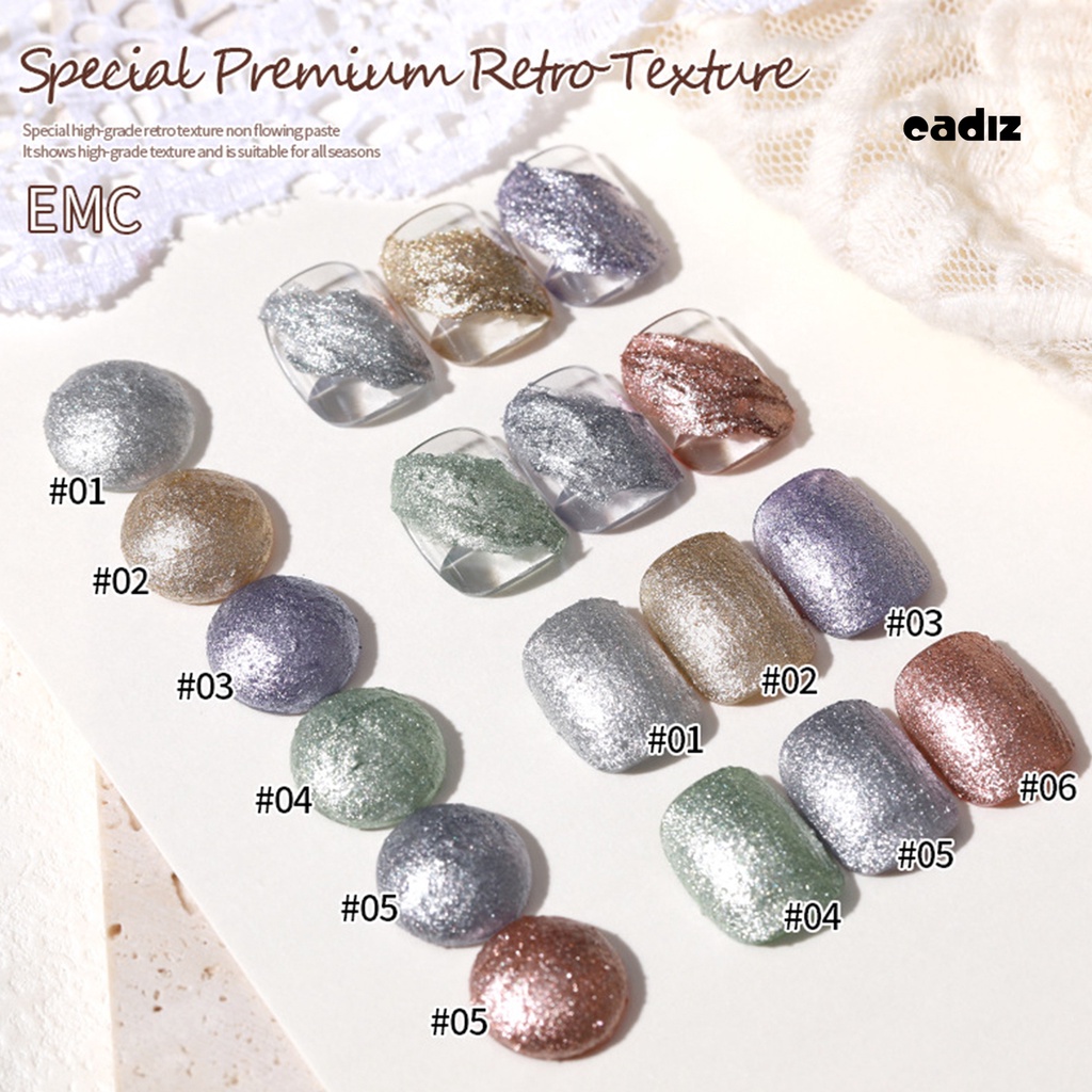 Gel Sơn Móng Tay 5ml Tạo Hiệu Ứng Kim Tuyến Cho Nữ