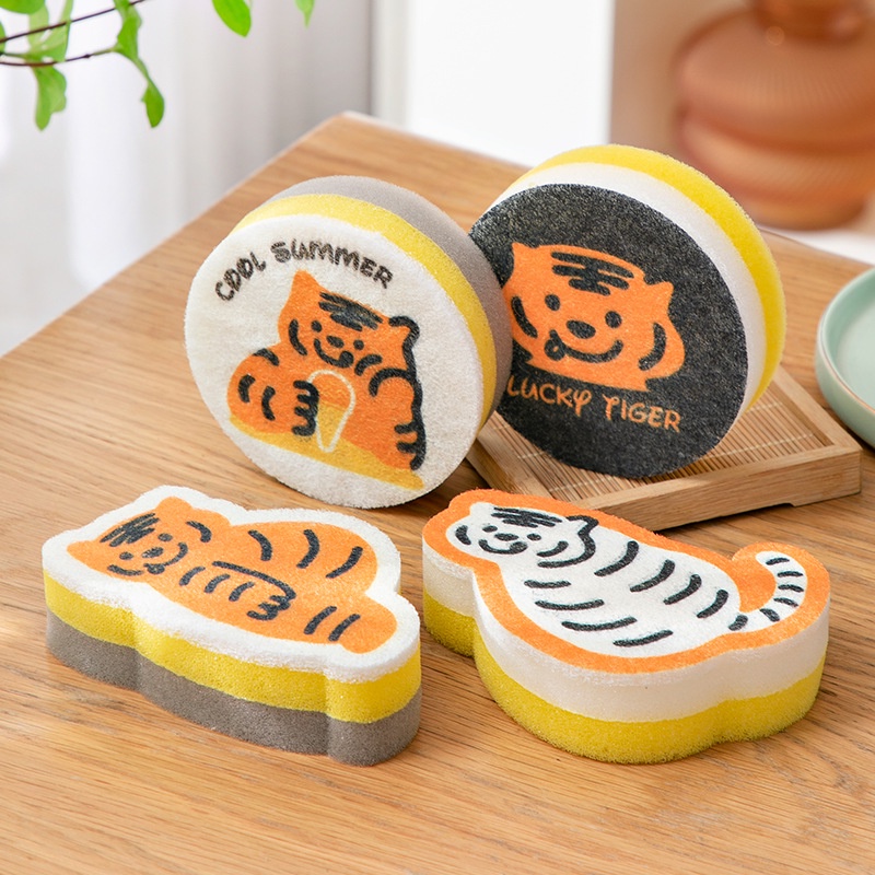 Miếng Bọt Biển Bằng Bột Cotton Dùng Rửa Chén Phong Cách Mới 2022