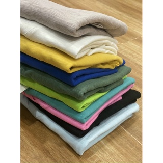 Áo thun basic V cổ Tim ZR  cotton sượt organic