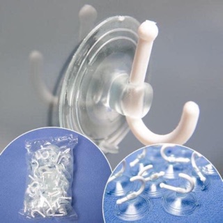Móc Hít Dán Tường treo đồ tiện dụng bằng nhựa dẻo không lo gãy