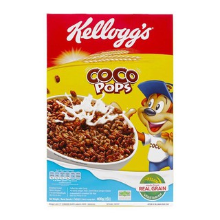 Ngũ Cốc Ăn Sáng Kellogg's Coco Pops Hộp 400G Sô Cô La