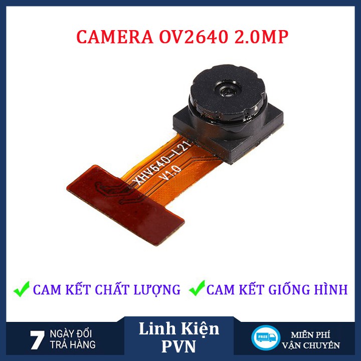 Module thu phát wifi camera ESP32-CAM tích hợp wifi, camera OV2640/OV7670 chuyên dụng và bluetooth 4