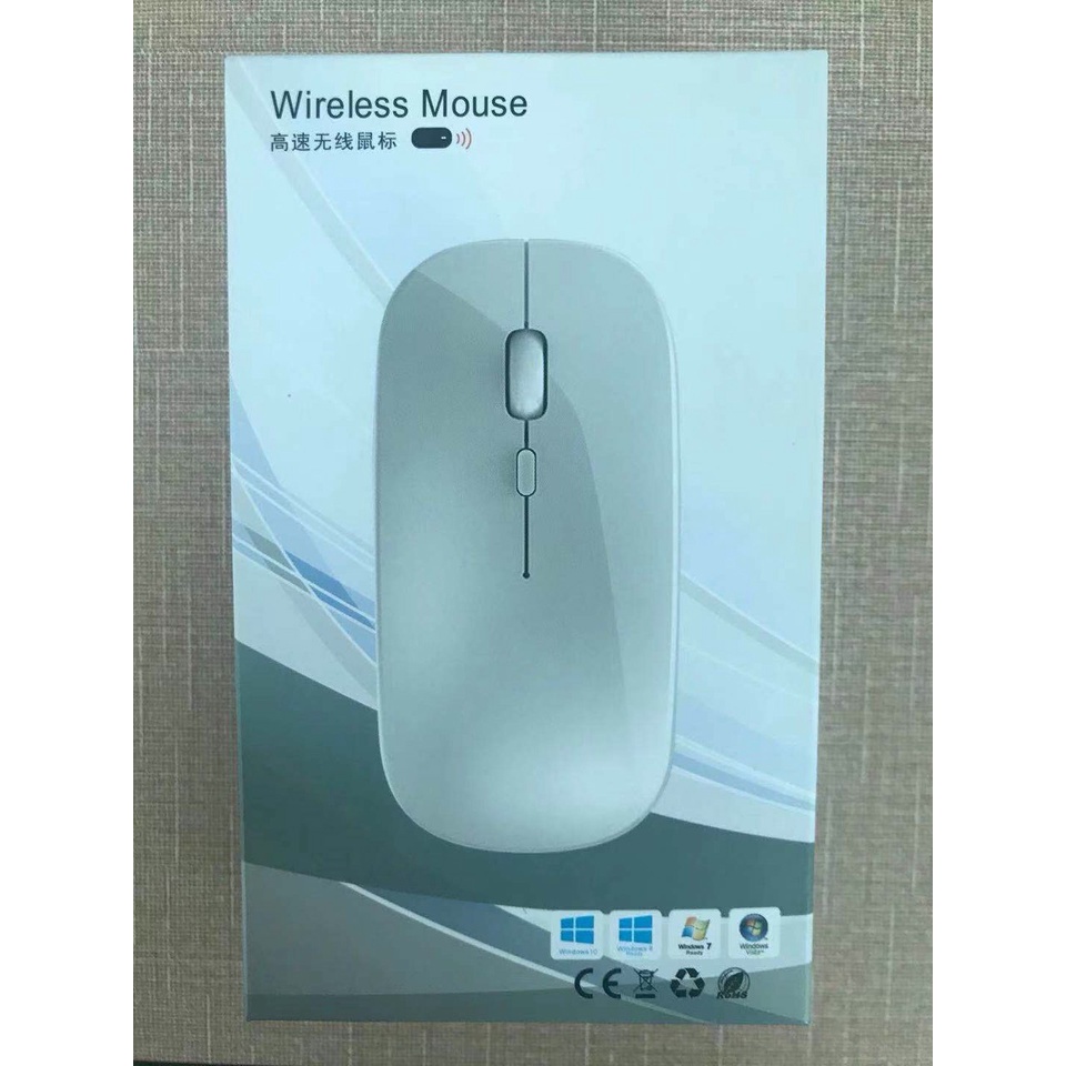 Chuột không dây tự sạc Cao Cấp  chuyên dùng cho Máy tính, Mac OS, Laptop, Phone, Tivi